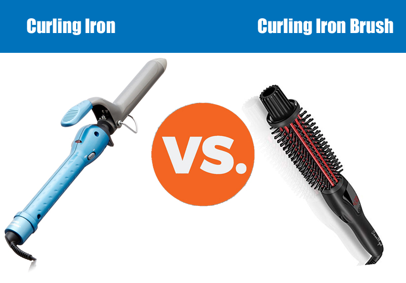 curling iron vs flat iron