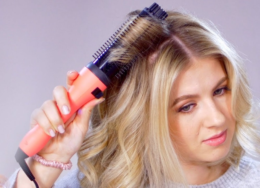 10 Simple Steps To Using A Hot Curling Brush Hot Styling Tool Guide 