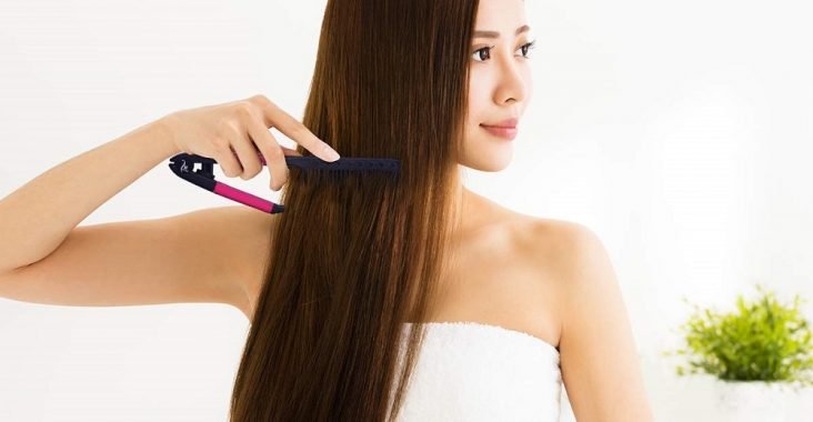 comb chase method flat iron